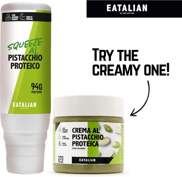 Thumbnail 6 de EATALIAN by AMZ BETTER Topping Proteico Pistacho 🍨 500g
