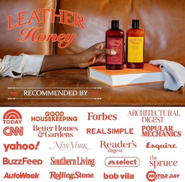 Detalle 1 de LEATHER Honey Leather Cleaner 227.3 ml