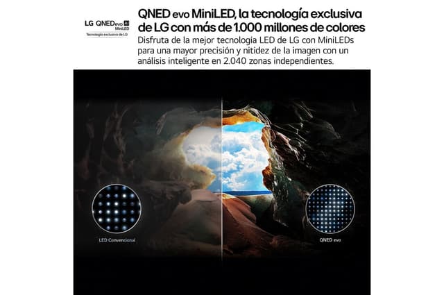 Detalle 1 de LG QNED87 43 pulgadas 4K Smart TV 2025