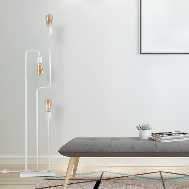 Detalle 2 de Lampadaire vintage E27 Paco Home 40 W