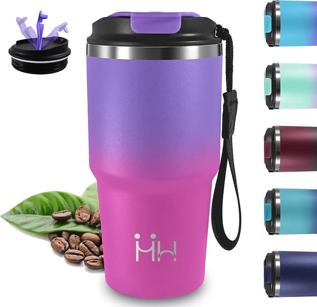 Imagen de Vaso Térmico 20 oz — Acero 18/8, 8H frío/6H calor 🧋 en OfertitasTOP