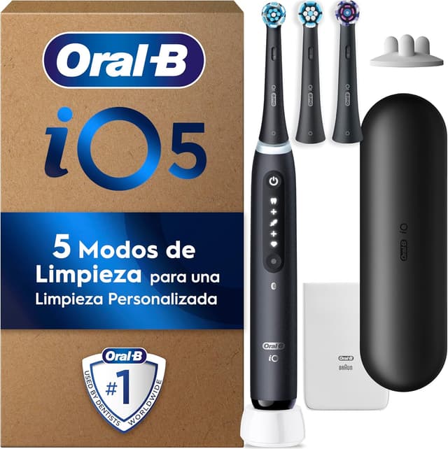 Detalle de Oral-B iO 5 Cepillo Negro 5 modos