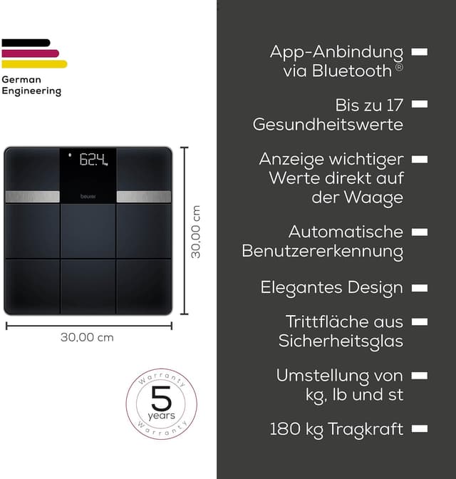 Thumbnail 6 de Beurer BF 450 Personenwaage 180 kg