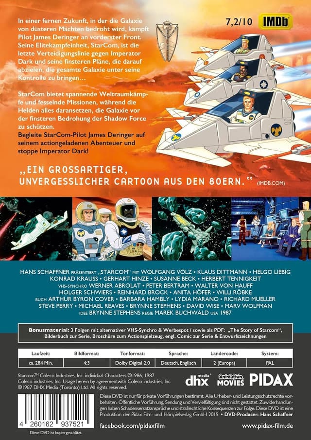 Thumbnail 1 de Animation Movies StarCom Komplettbox 2 DVDs đź“€