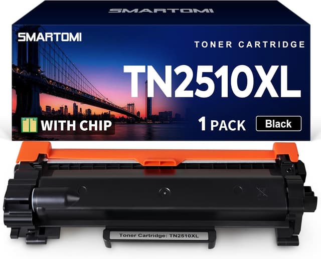 Detalle de TN2510XL black toner, 3000 page yield