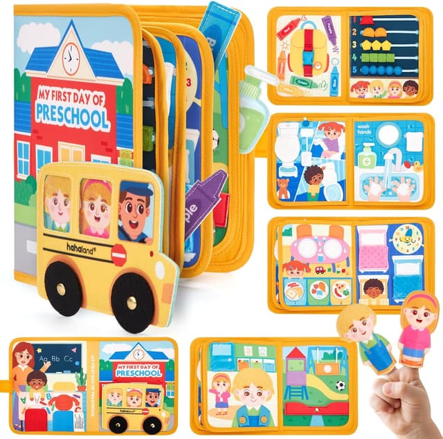 Detalle de Busy Book Montessori for Preschoolers 1-3