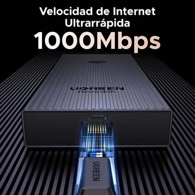 Detalle 2 de UGREEN Revodok Pro 1091 Hub USB‑C 10Gbps 🎛
