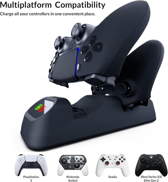 Thumbnail 4 de Orzly PS5 Controller Charging Station — Twin Dock
