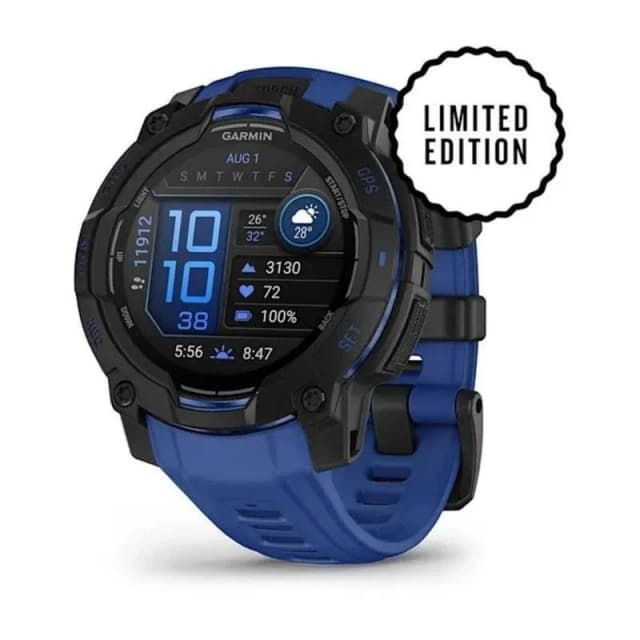 Imagen de Garmin Instinct 3 GPS 45mm AMOLED Negro Azul en OfertitasTOP