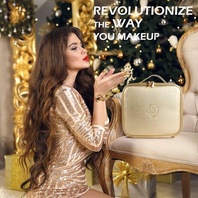 Thumbnail 5 de MOMIRA Makeup Bag with Mirror and Light 2000mAh