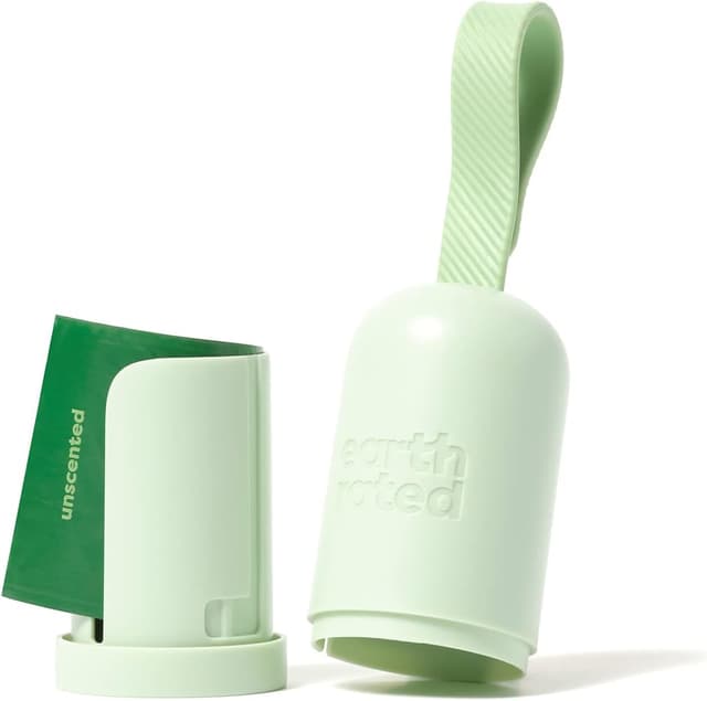 Detalle 2 de Earth Rated dog poo bag holder with 15 unscented bags (leakproof, click-and-lock)