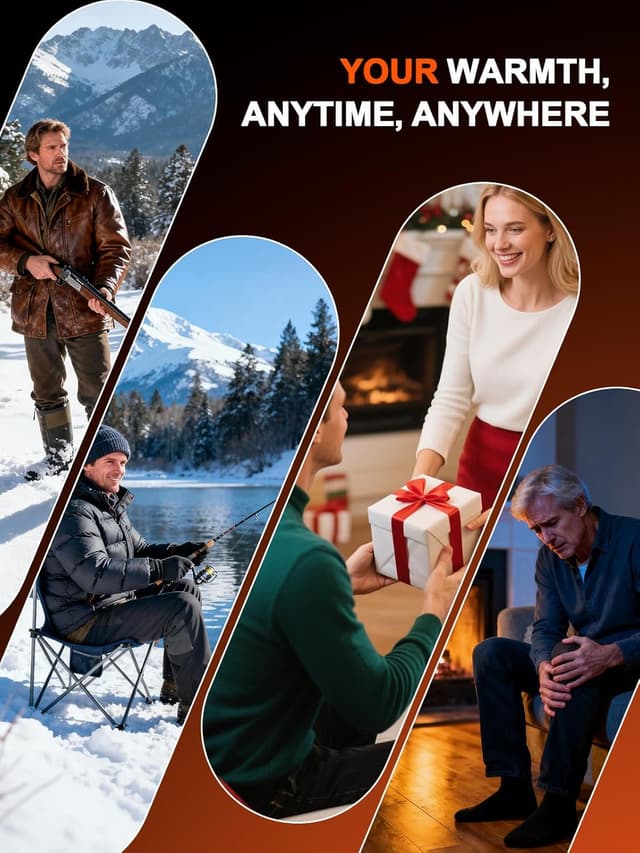 Thumbnail 6 de Hand Warmers Rechargeable 2 Pack with 2000mAh Battery