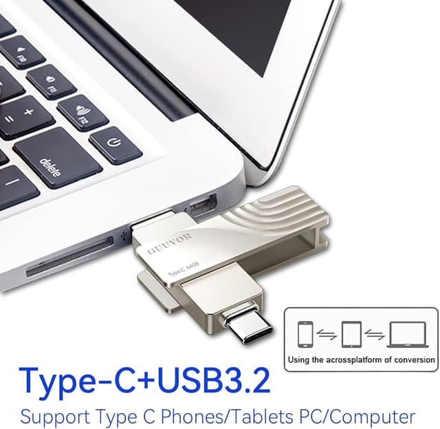 Thumbnail 6 de GUUVOR clé USB C 64 Go 2 en 1