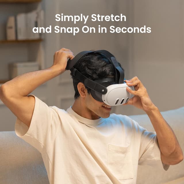 Thumbnail 6 de KIWI design K4 Flex Head Strap for Quest 3