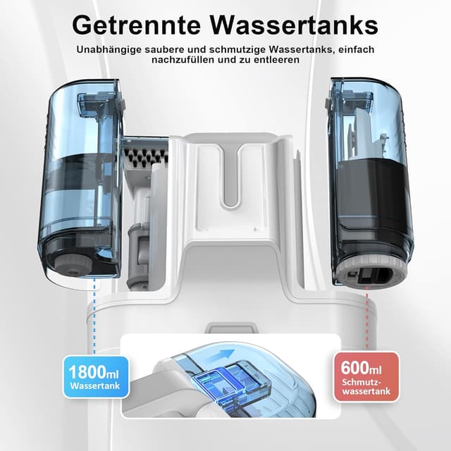 Detalle 1 de Rivenara Polsterreiniger 450 W Nasssauger