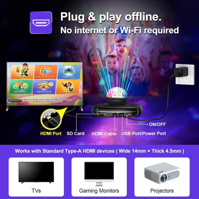 Detalle de FWFX elektronische Tanzmatte für TV – drahtlos, Doppel- oder Einzelmodus mit HD-Kamera