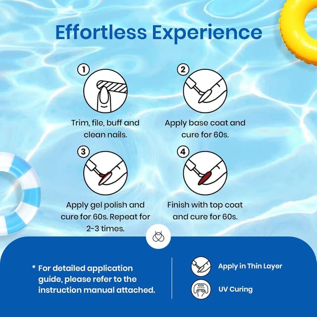 Thumbnail 6 de beetles Gel Polish Beetles Gel Nagellack Set (6 Neon-Sommerfarben) für LED-UV-Nagellack