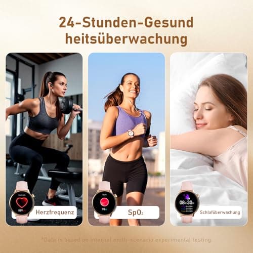 Detalle 2 de OKYUK Reloj Inteligente Mujer 1,27" con SpO2