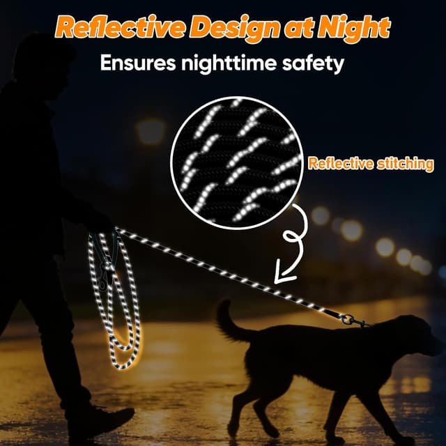 Thumbnail 6 de Aystkniet Reflective Training Leads for Dogs 30M