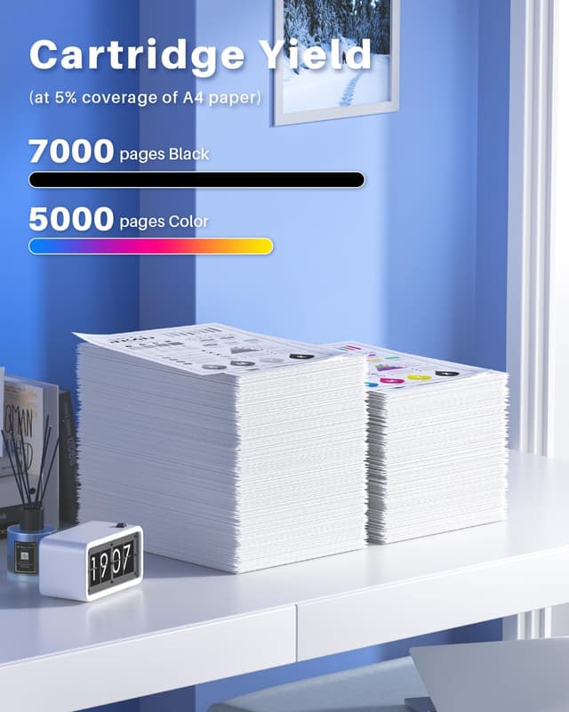 Detalle 2 de INK4U TK5370 Multipack toner compatibile Kyocera TK-5370 (con chip) per ECOSYS PA3500cx, MA3500cix e MA3500cifx