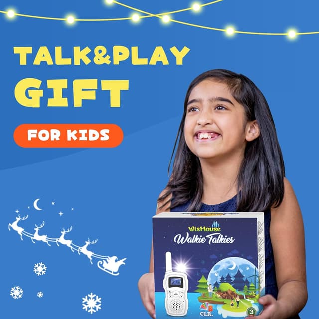 Thumbnail 6 de Wishouse Walkie Talkies 4-Pack Kids Radio