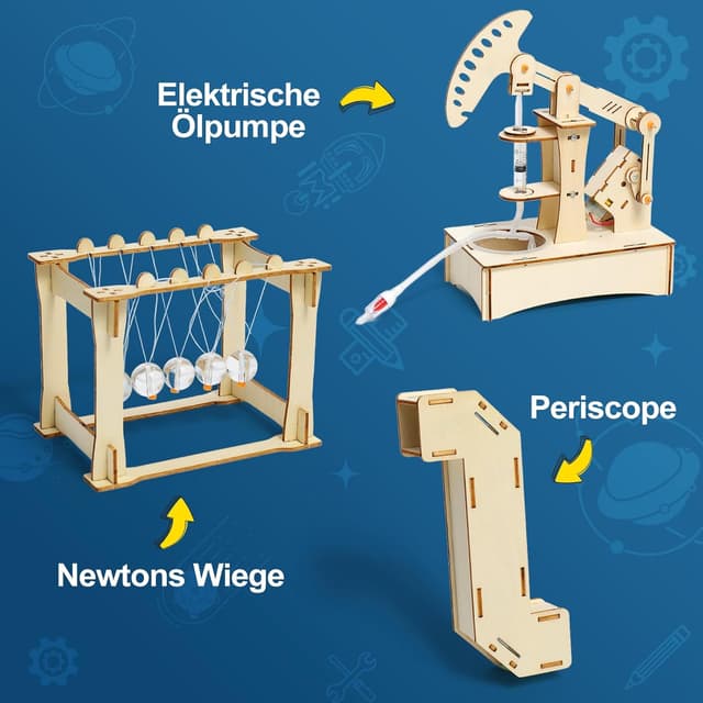 Detalle de Experimente Elektro Baukasten für Kinder 6‑in‑1