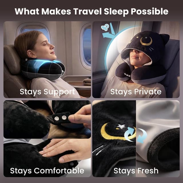 Thumbnail 4 de Mewaii Cuscino da viaggio bambini 💤