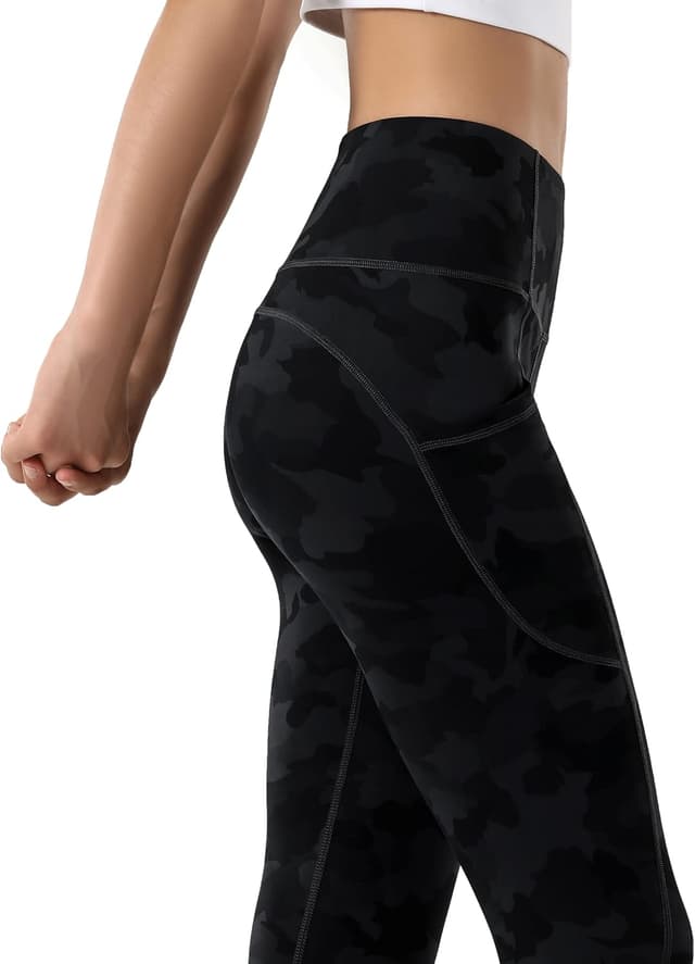 Detalle de High Waist Gym Leggings with Side Pockets