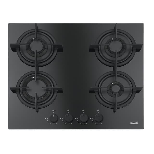 Detalle de Franke 1060374280 placa de gas 4 quemadores