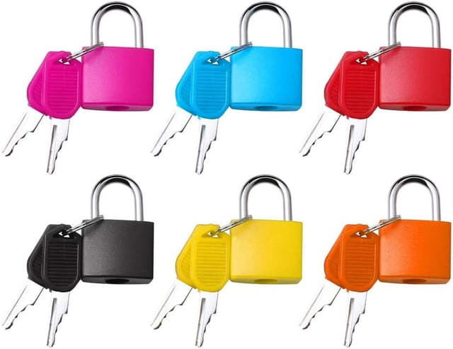 Imagen de kuou Suitcase Locks with Keys 6-Pack en OfertitasTOP