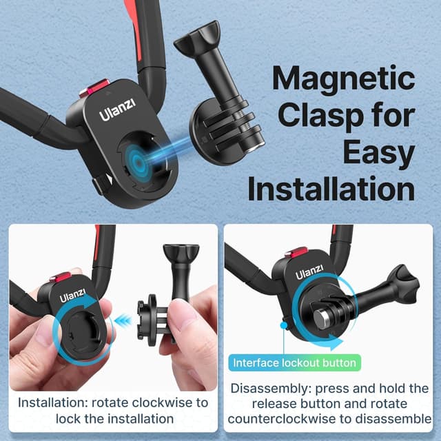 Thumbnail 4 de ULANZI Magnetische Hals Halterung 176 g