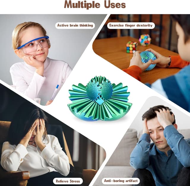 Thumbnail 4 de Gear Ball Fidget Kugel 8 cm