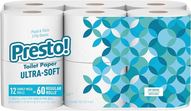 Thumbnail 6 de Presto! Mega Roll toilet paper 308 🧻