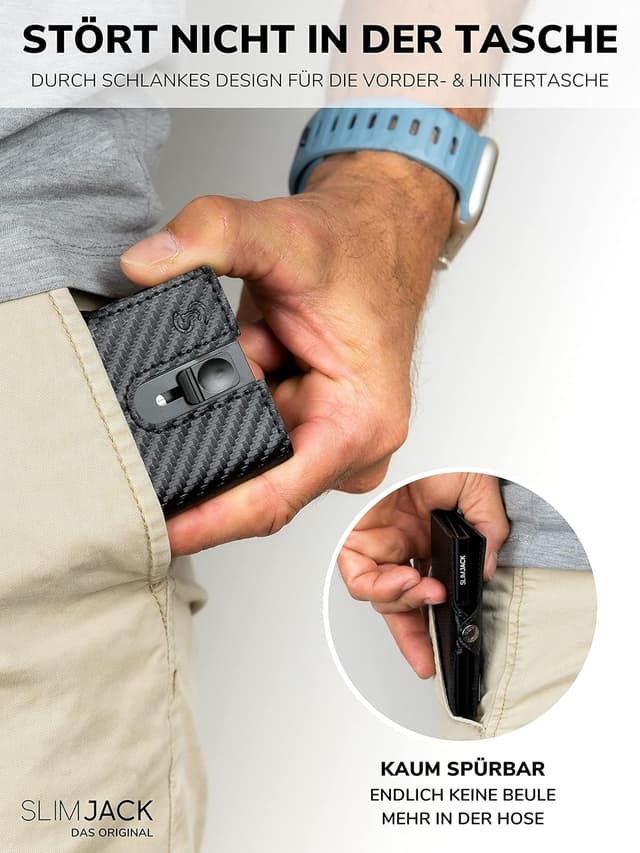 Thumbnail 3 de SLIMJACK Smart Wallet 8 Karten đź‘›