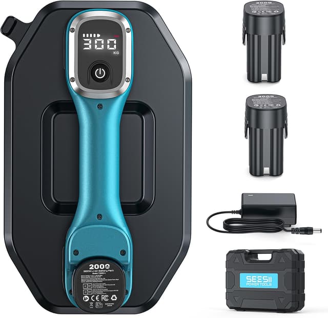 Detalle de SEESII Akku Saugheber für Fliesen 300 kg