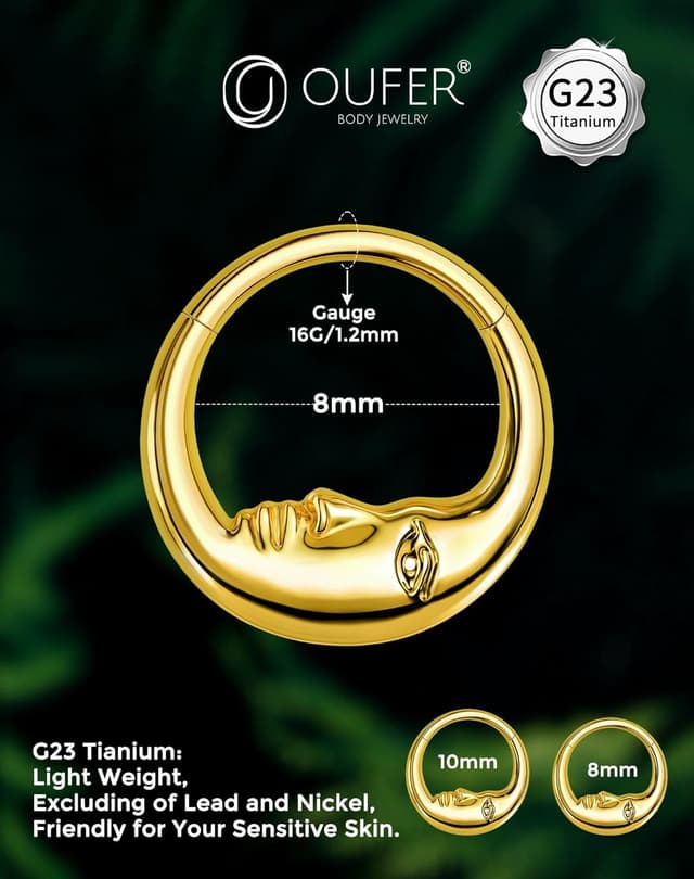 Thumbnail 3 de OUFER Boucles cartilage 16G 8–10 mm