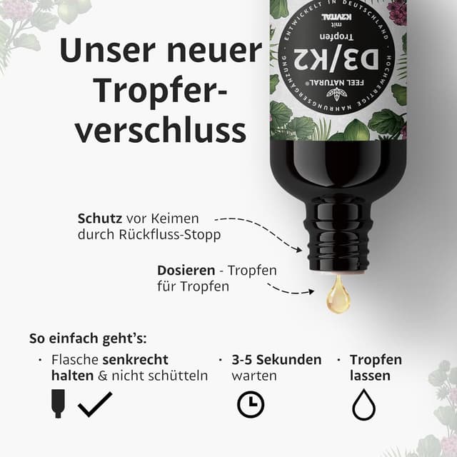 Thumbnail 2 de Vitamin D3/K2 Tropfen 50 ml đź’Š
