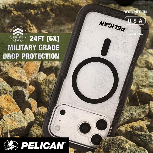 Thumbnail 5 de Pelican Voyager iPhone 17 Pro Max Rugged Case 24ft