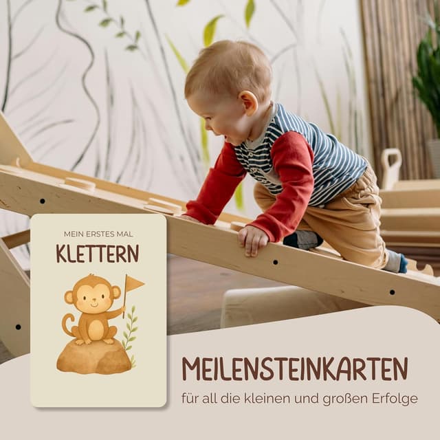 Thumbnail 6 de WELTWERK Meilensteinkarten Baby 60 Monatskarten