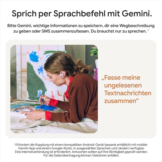 Thumbnail 4 de Google Pixel Buds 2a kabellose Kopfhörer