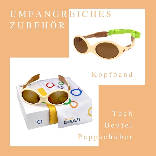 Detalle 1 de ActiveSol BABY Sonnenbrille 0 bis 24 Monate