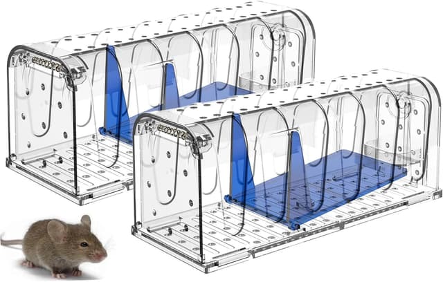 Thumbnail 6 de Lebendfalle für Maus Mausefalle 2er Set – kontaktlos 🚪?UTF-8