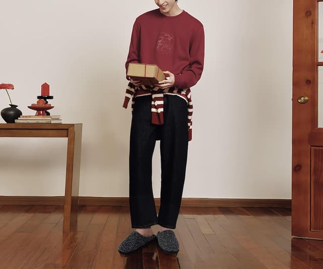 Detalle 2 de ONCAI men slippers memory foam comfort