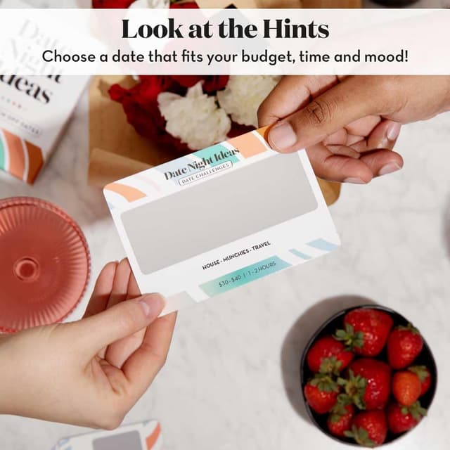 Detalle 2 de All Natural Shop Date Night Card Game 35 Challenges 🎴