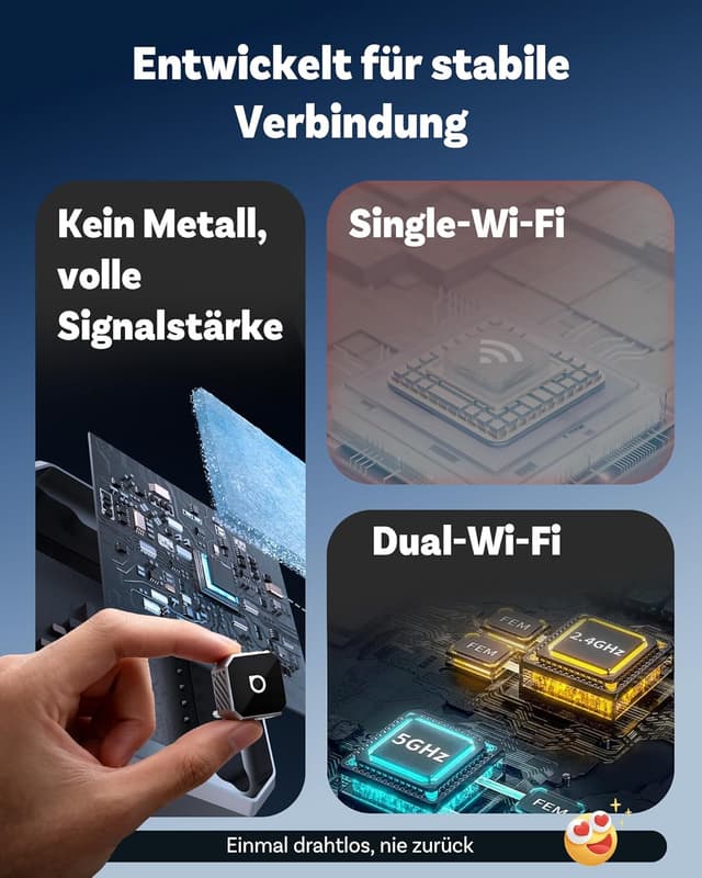 Thumbnail 5 de Ottocast Mini Pot USB-C Wireless CarPlay Adapter 2.4/5G