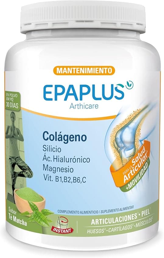 Imagen de EPAPLUS Arthicare Colágeno en Polvo Té Matcha 🍵 Salud Articular en OfertitasTOP