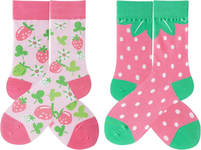 Detalle de NxnChc lustige Socken für Damen & Herren (unisex) – asynchrones Design links/rechts aus Baumwollmischung