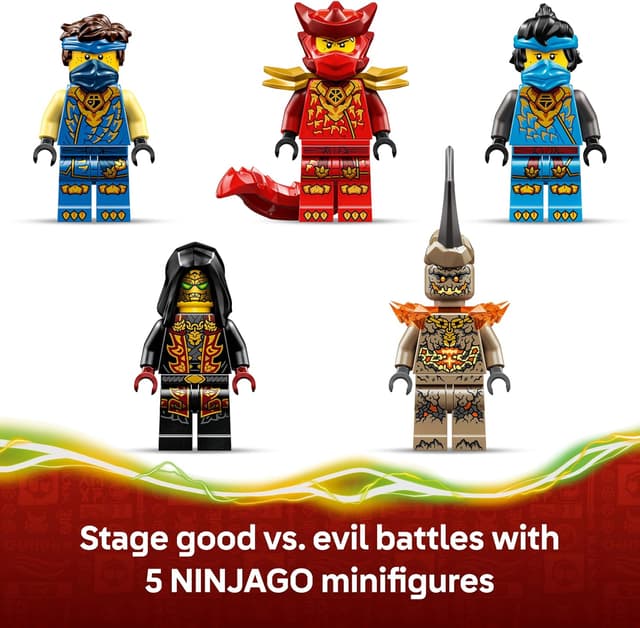 Detalle 1 de LEGO NINJAGO 71856 Jay transforming car toy