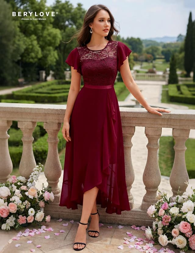 Thumbnail 4 de BeryLove Formal Dresses 2025 Lace Long Prom Dress