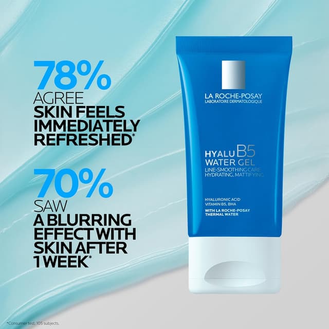 Detalle de La Roche-Posay Hyalu B5 Light Gel Cream (40ml) — Instant Fresh Cooling Water-Breaking Gel